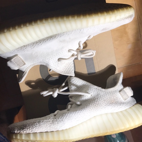 Yeezy 350 boost cream / triple white - Picture 5 of 5